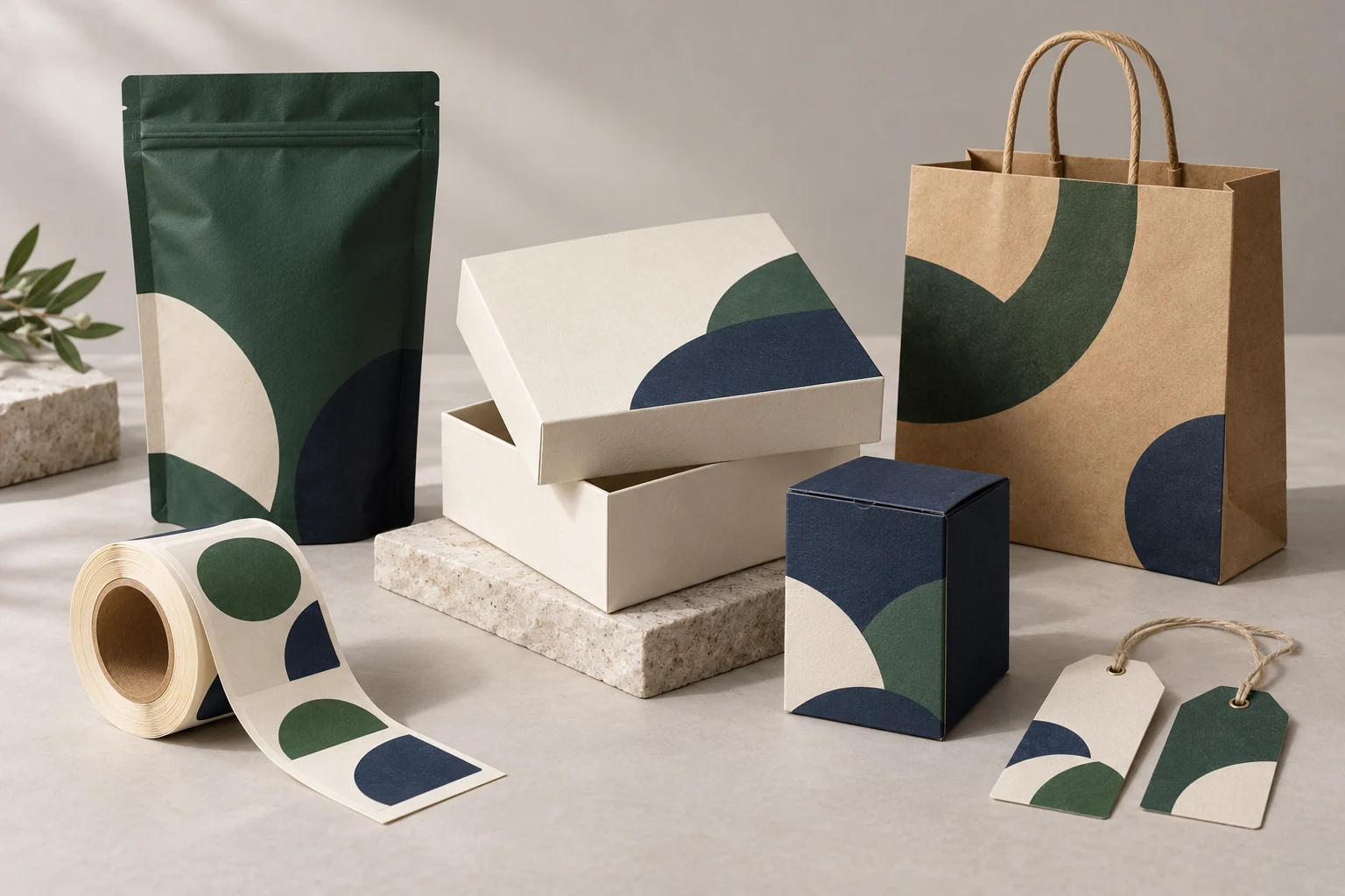 Individuelle Verpackungen — KI-generiertes Konzept