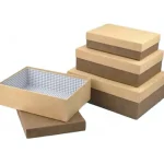 Paper gift boxes with lids / Cajas de papel para regalos con tapa